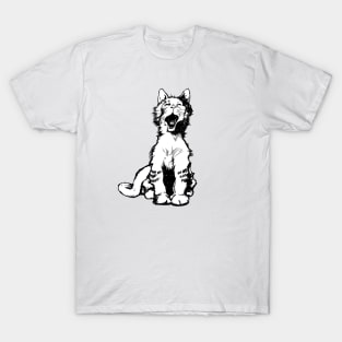 Vintage Yawning Cat T-Shirt